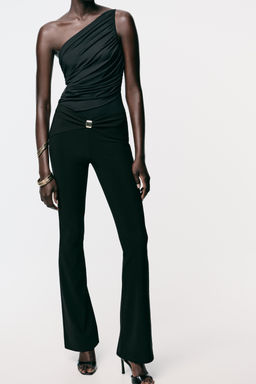 LEGGINGS WITH METAL APPLIQUE - Zara фото 10
