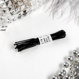 Цена за 50 шт. Шпильки для волос «Классика», набор 10 шт., 6 см, чёрные