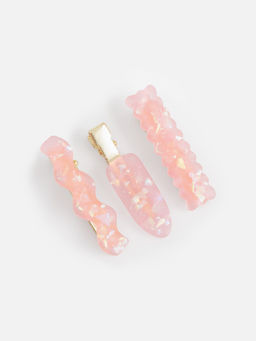 ACOOLA / Набор из 3 заколок для волос дет. Aella светло-розовый