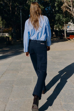 CARGO TROUSERS WITH BELT - Zara фото 11