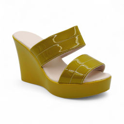 Босоножки на платформе R22-1CLV оливковые
