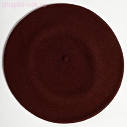 Берет фетр без отделки 11 Берет женский (56-58)