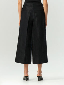 ЕМКА / Брюки-кюлоты из жатой ткани - Emka фото 4