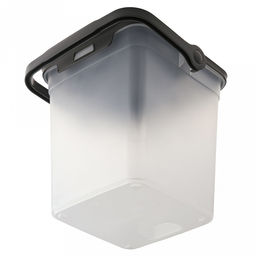 Контейнер для стирального порошка пластмассовый "Smart" 6,5л, 23,5х22х23см (Россия)