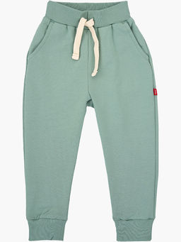 Брюки для девочки на резинке из кашкорсе UD 7517 мокко - Mini maxi фото 14