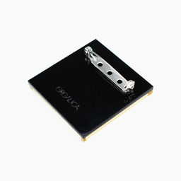 Брошь Черный квадрат - Orgalica фото 2