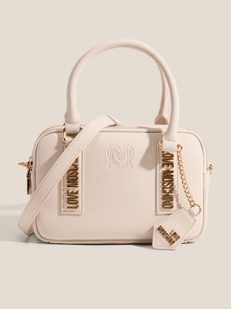 Женская сумка с ручками LOVE MOSCHINO PURE ESSENTIAL Артикул 4561267, молочно-бежевый