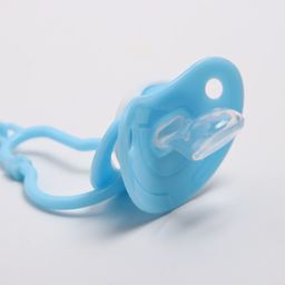 Пустышка с держателем, ортодонтическая, от 0 мес., виды и цвета МИКС - Крошка я фото 4