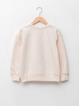 Bisiklet Yaka Nak?? Detayl? Uzun Kollu K?z ?ocuk Sweatshirt - Waikiki фото 2