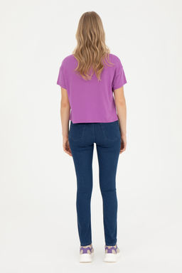 Женские синие джинсовые брюки - U.s. polo assn фото 4