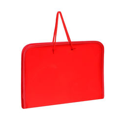 Папка с ручками А4, 325 х 240 х 25 мм, молния вокруг, пластиковая, Офис