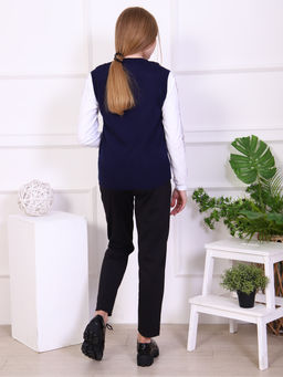 Жилет "Юлия-1" темно-синий