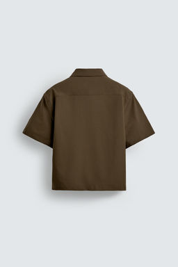 CAMISA T?CNICA RELAXED FIT / Tabaco - Zara фото 8
