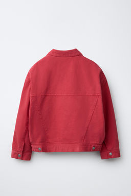 CAZADORA SARGA LISA / Rojo - Zara фото 2