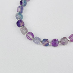 Браслет из Флюорита 16,5 см + - Радуга самоцветов фото 3