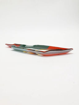 Тарелка в форме бутылки «Котик», 11.3×34.5 см