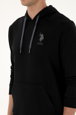 Erkek Siyah Basic Sweatshirt Sepette S_rpriz _ndirim - U.s. polo assn фото 7