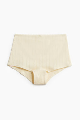 Braga shortie en pointelle