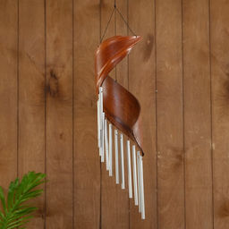 Цена за 2 шт. Музыка ветра «Спокойство», 10×10×65 см, алюминий