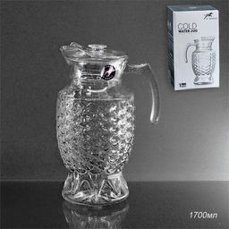 Кувшин 1800 мл с крышкой / J-125YL /уп 12/ АКЦИЯ - Галеонтрейд фото 2