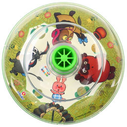 Юла прозрачная «Винни пух»