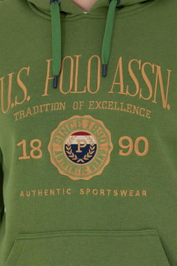 Мужской зеленый свитшот - U.s. polo assn фото 14