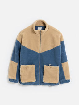 10200130361 Куртка жен. Spiga бежевый-синий - Concept club фото 5