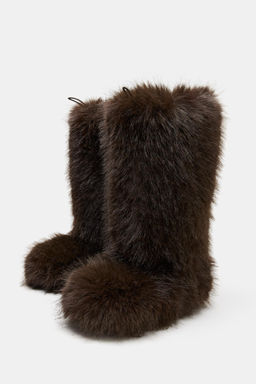 FAUX FUR BOOTS SKI COLLECTION, CHARACTERISTICS - Zara фото 14