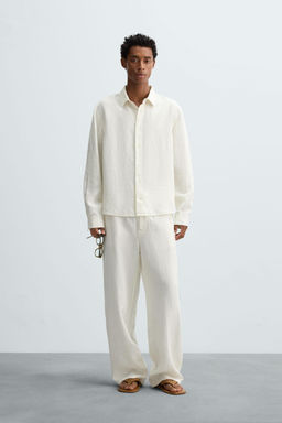 RELAXED FIT 100% HEMP SHIRT