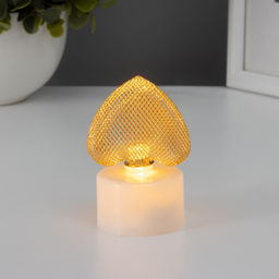 Фигурка светящаяся RISALUX Сердце, LED-ночник, 0.3 Вт, 3.5?4?6.5 см
