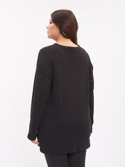 Туника с клиньями ZTU15002BLK01 - Артесса фото 7