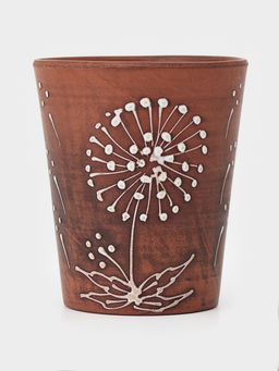 Стакан «Одуванчик», 400 мл, красная глина