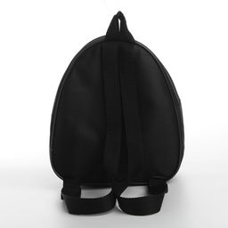 Рюкзак детский Кот в костюме акулы, 23*20,5 см, отдел на молнии, цвет черный - NAZAMOK KIDS фото 4