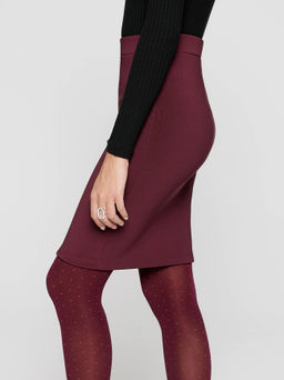 CONTE Классическая юбка-футляр PRESTIGE grape wine - Conte elegant фото 3