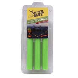 Свечи от комаров Buro с цитронеллой набор 3 шт 260 г 30×13×2,5 см