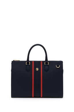 Kad_n Lacivert _anta Sepette S_rpriz _ndirim