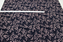 Штапель Премиум Дыхание осени цв.чернильный/розово-сиреневый, ш.1.45м, вискоза-100%, 120гр/м.кв - Купава фото 4