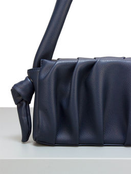 LACCOMA сумка Алиса-23-L815 серо-синий эко кожа хлопок фото 3