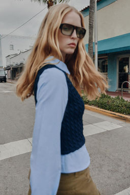 CONTRAST POPLIN SHIRT - Zara фото 11