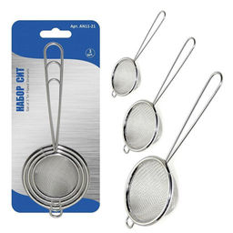 Набор из 3-х сит (7см,8см,9см) (54.98), AN11-21 /МультиДом/