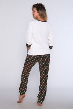 Женский домашний костюм с брюками 66