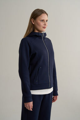 Толстовка на молнии Синий ANTA TRN Knit Track Top