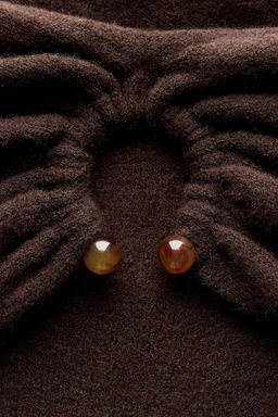 KNIT OFF-THE-SHOULDER SWEATER - Zara фото 7