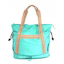 Сумка женская текстиль BoBo-1709, 1 отдел, зеленый 261683  фото 3