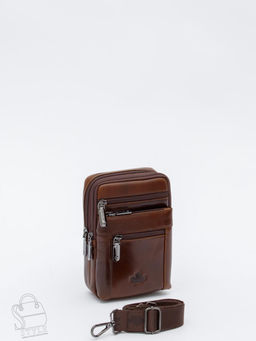 Сумка мужская кожаная 325012Z coffee Zinimsk