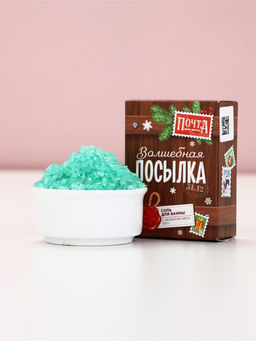 Цена за 2 шт. Соль для ванны, аромат хвои, 100 г, Чистое счастье