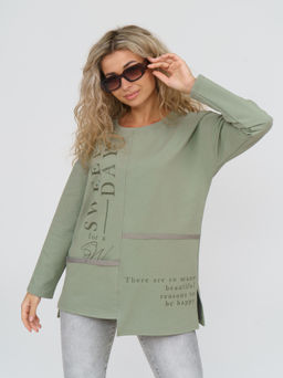 888 Туника "Св.олива"