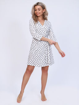 Халат женский "ТЕДДИ" (молоко №18)