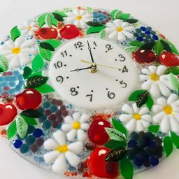 Настенные часы Дары лета - Стрекоза фото 6