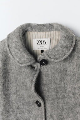 WOOL AND ALPACA BLEND COAT- LIMITED EDITION - Zara фото 5